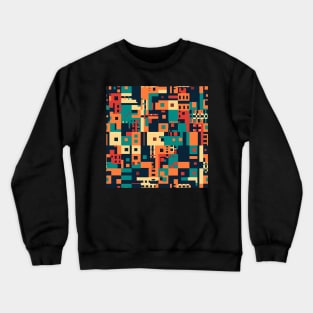 Multihued creative style - Abstract Mindset Seamless Pattern Crewneck Sweatshirt
